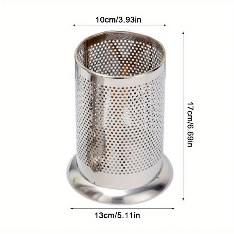 Stainless Steel Cutlery Drain Holder 4