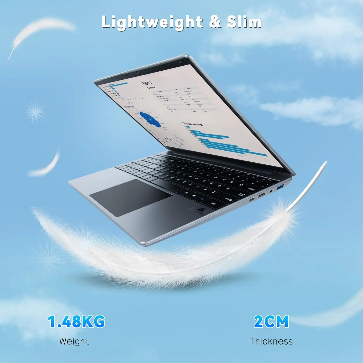 15.6 Inch Laptop Windows 11 Notebook 16G RAM Computer 6