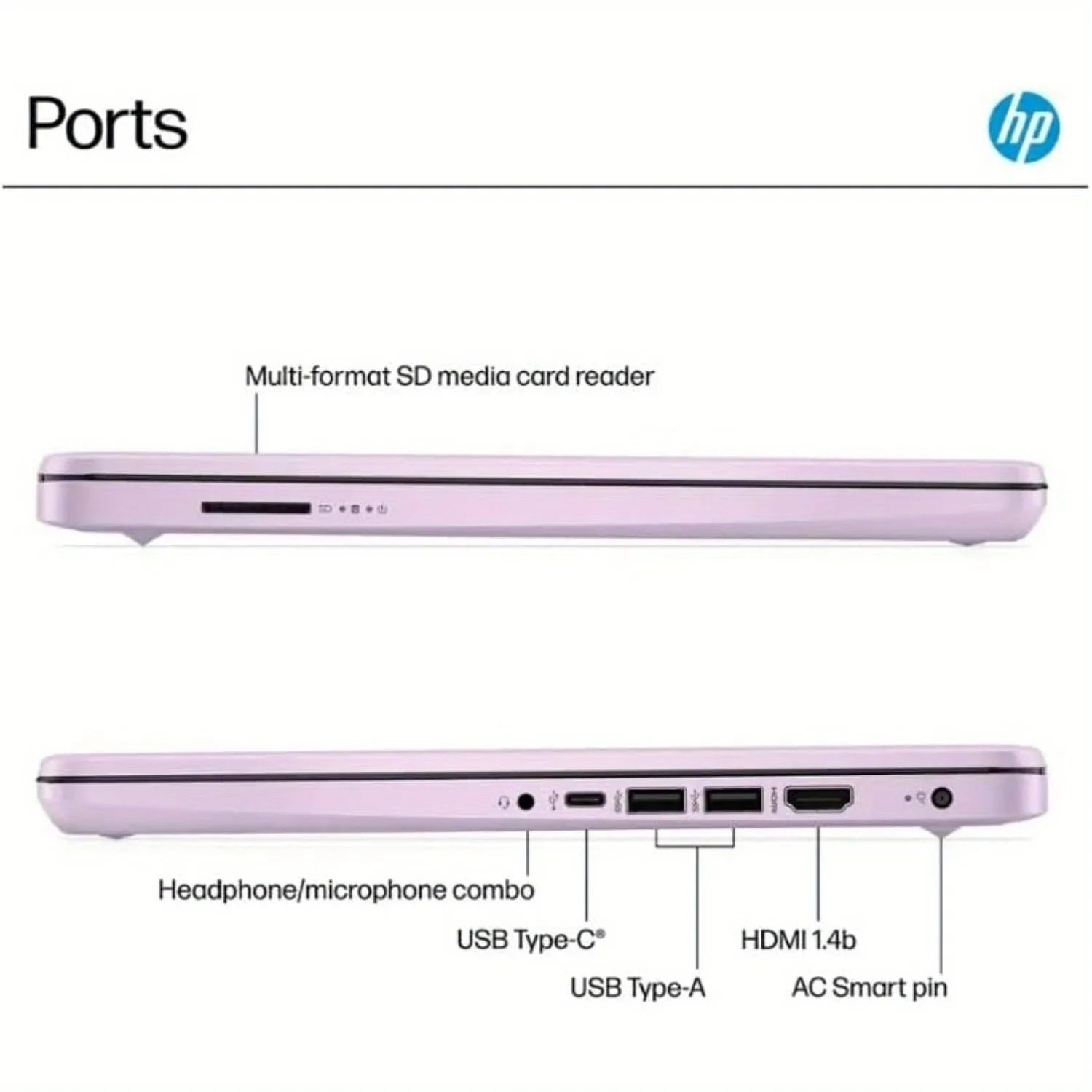 HP 14" HD Business Laptop intel 4