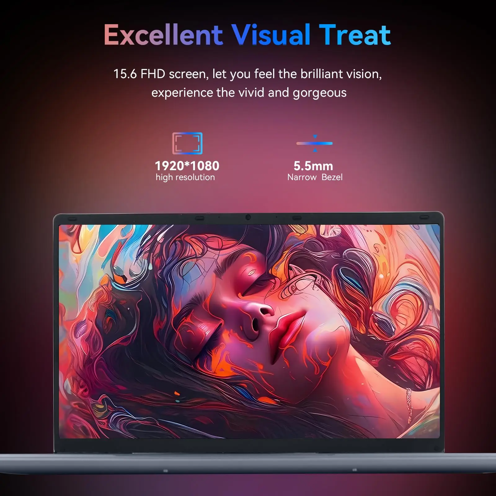 Bestski 15.6 Inch Laptop Intel N5095 Processor 12GB RAM 512Ger Notebook 5