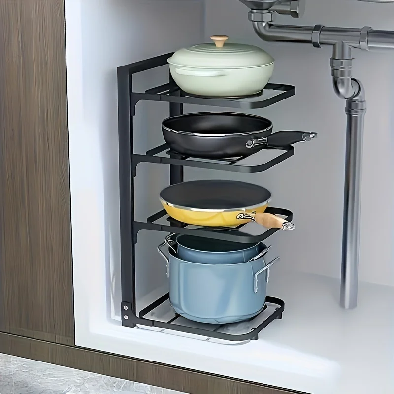 Adjustable Pot Rack Organizer 3