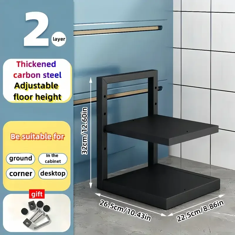 Adjustable Pot Rack Organizer 12