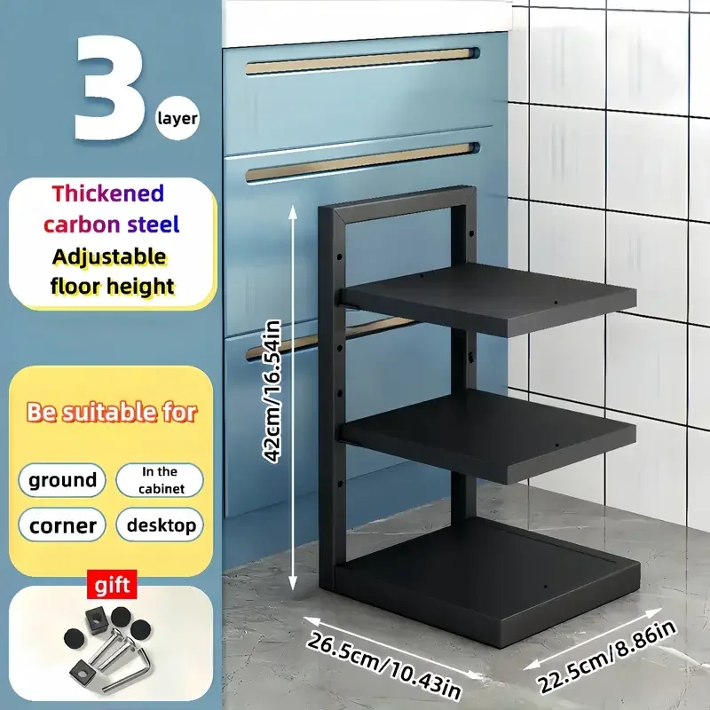 Adjustable Pot Rack Organizer 14