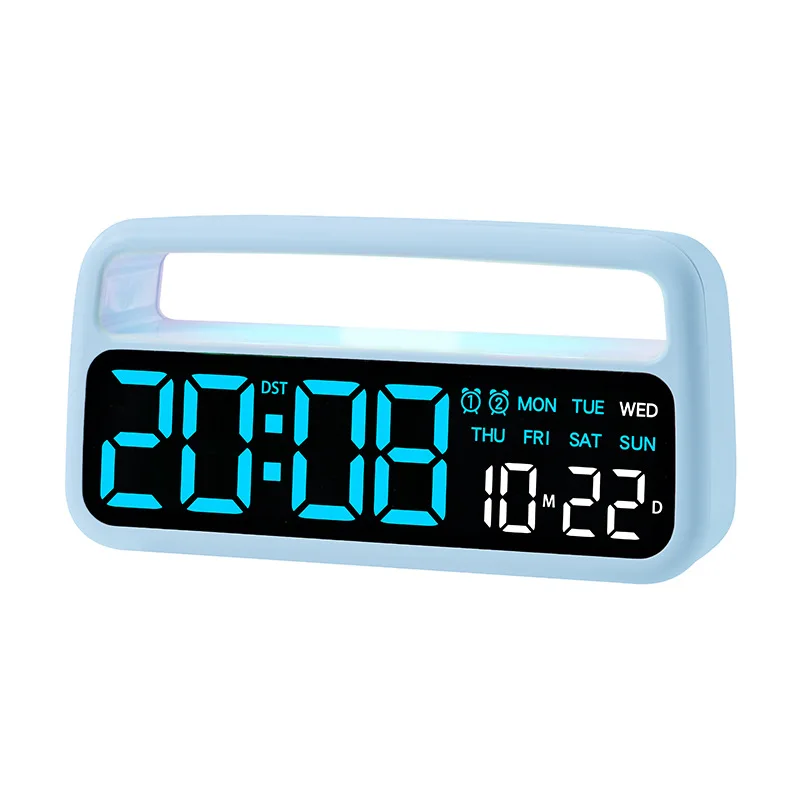 Digital LED Ambient Light Alarm Clock with Dual Alarms 9