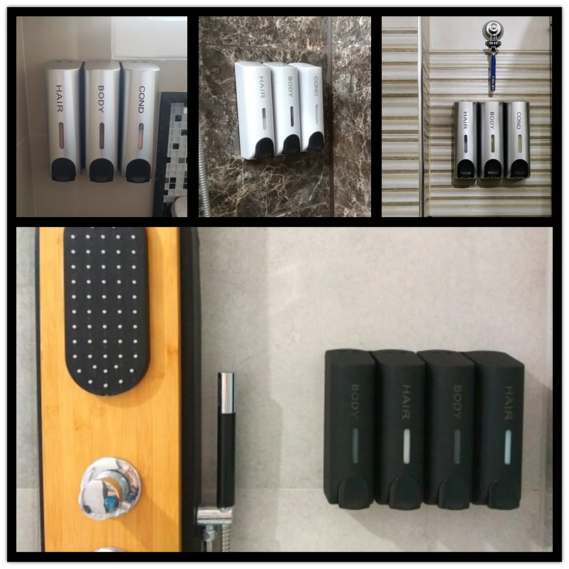 Single/Double/Triple 350ml Soap Dispense 6