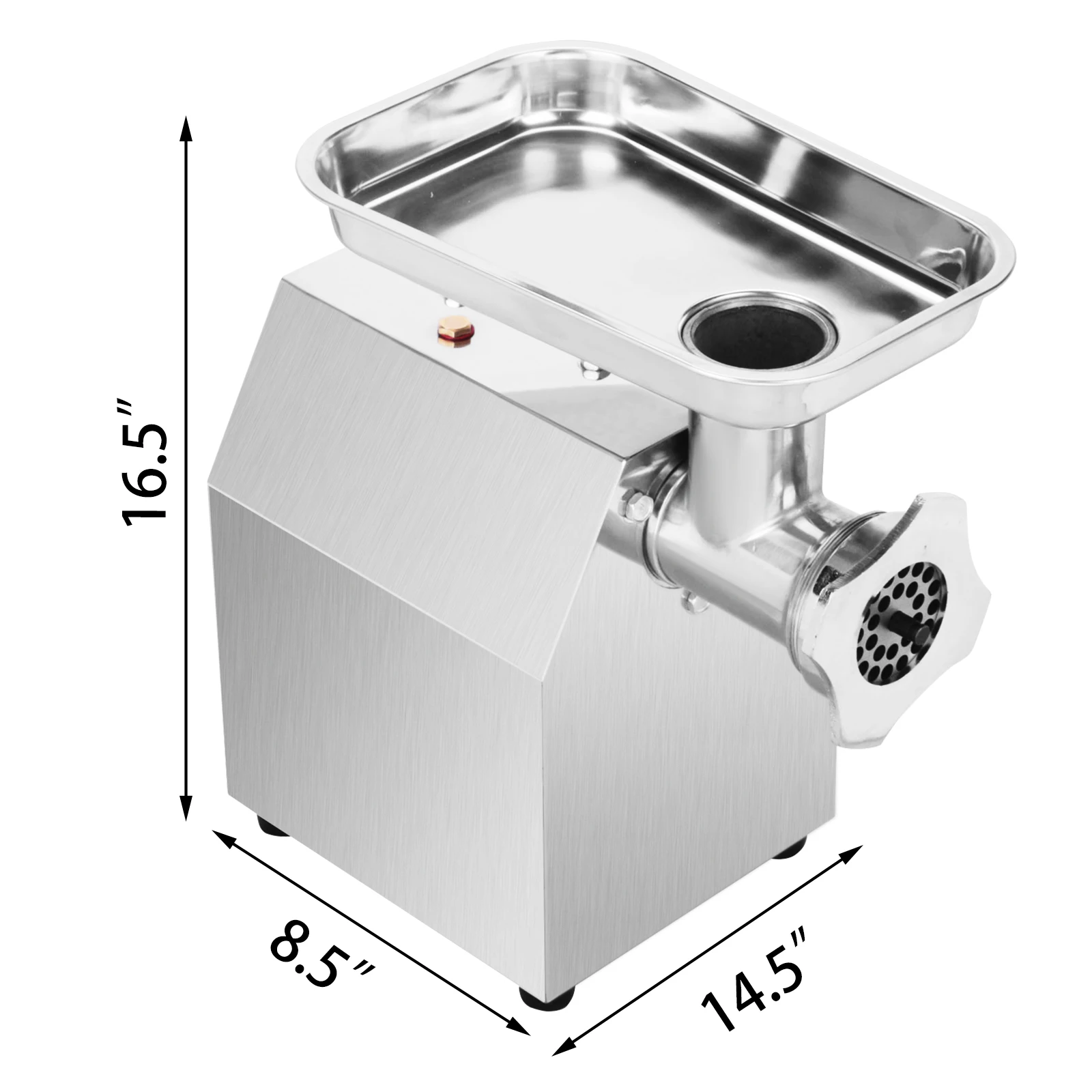 SucceBuy 250Kg/H Electric Meat Mincer Grinder Commercial Kitchen Chopper Food Processor 6