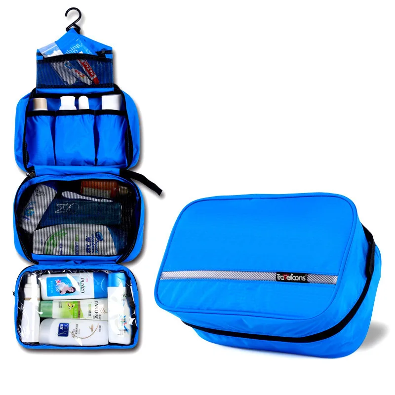 Men Large Waterproof Makeup Bag Male Female Travel Beauty Cosmetic Organizer 8