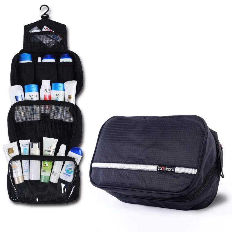 Men Large Waterproof Makeup Bag Male Female Travel Beauty Cosmetic Organizer 11