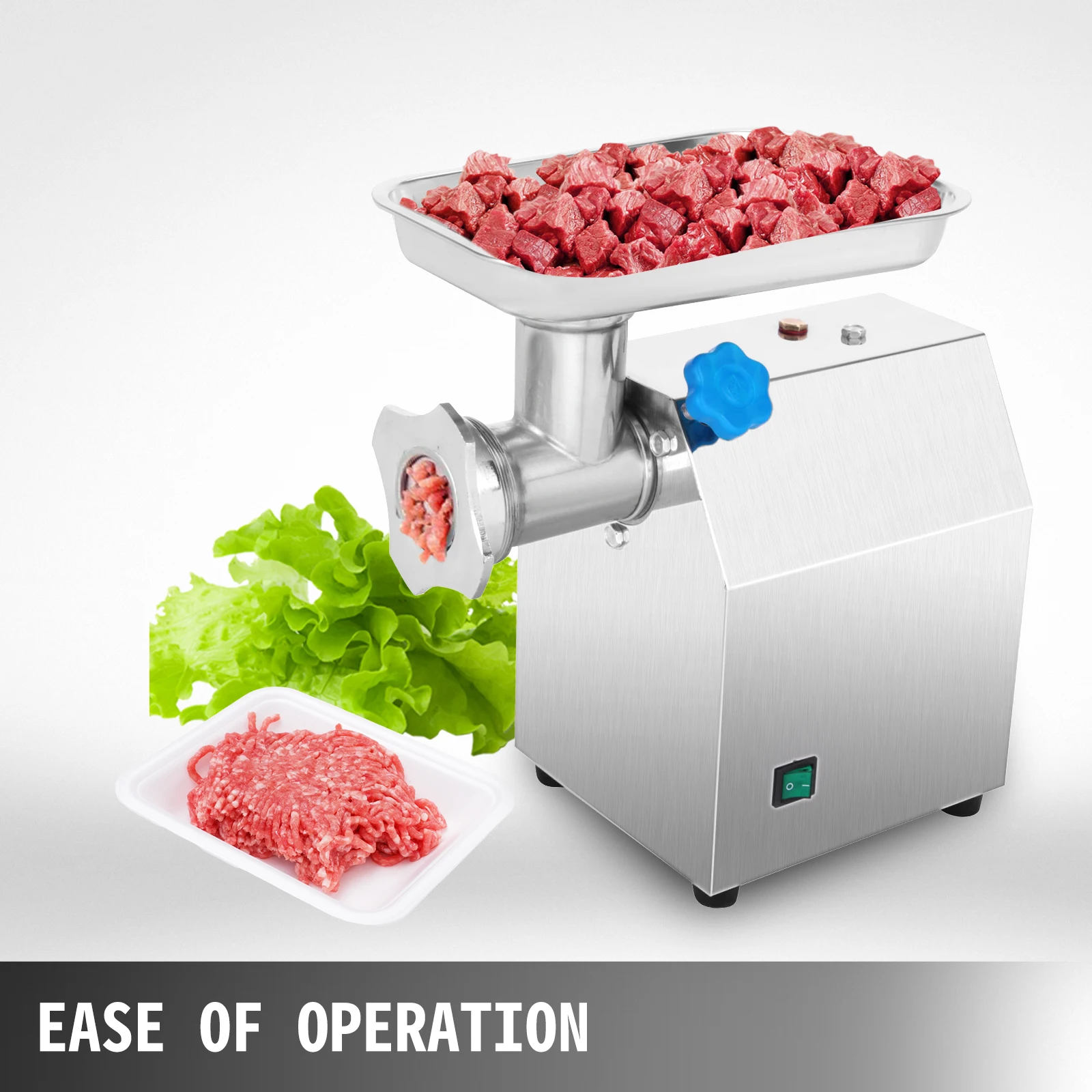 SucceBuy 250Kg/H Electric Meat Mincer Grinder Commercial Kitchen Chopper Food Processor 5