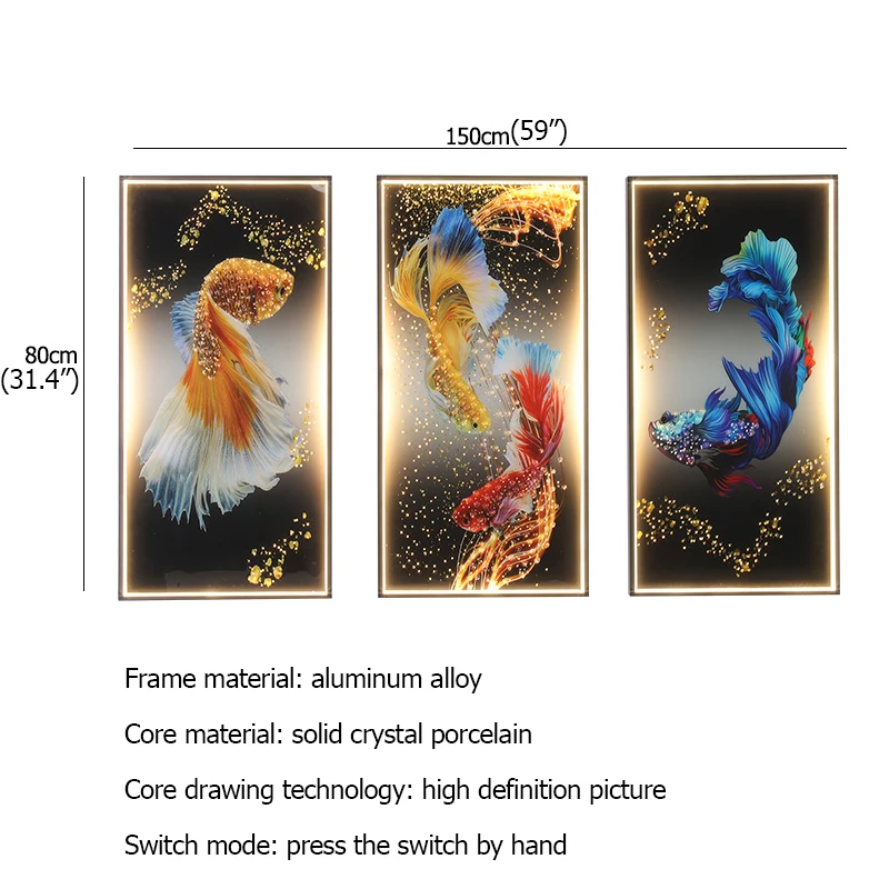 AOSONG Wall Lamps Modern 6