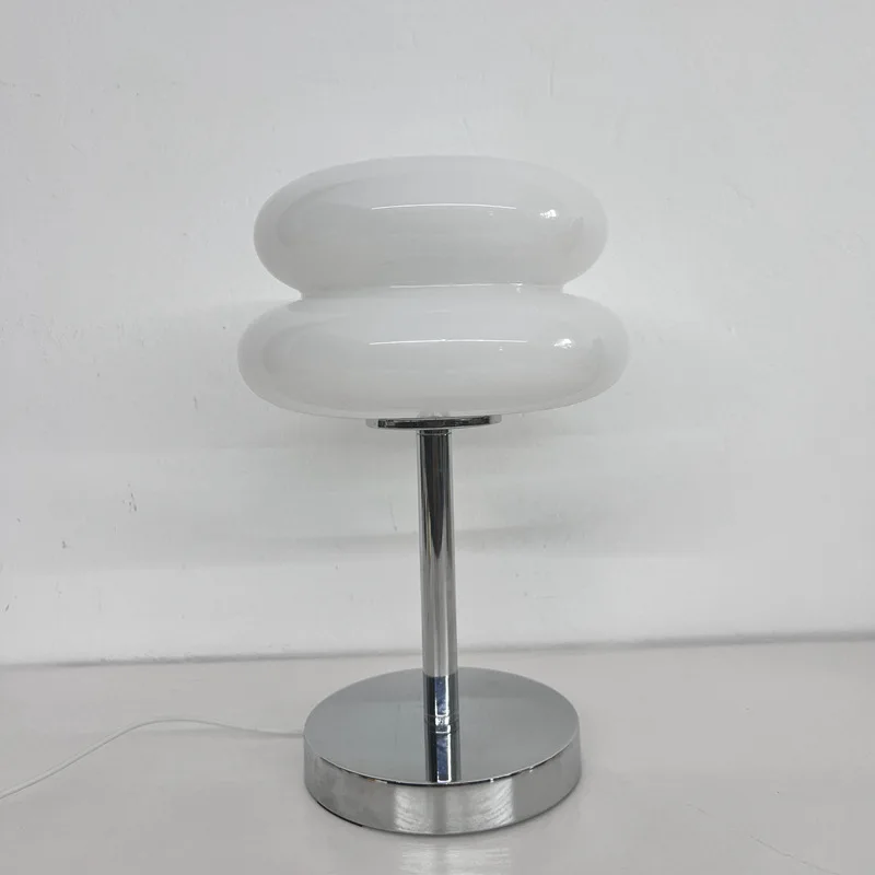 Macaron Glass Table Lamp with Tricolor Dimming 11