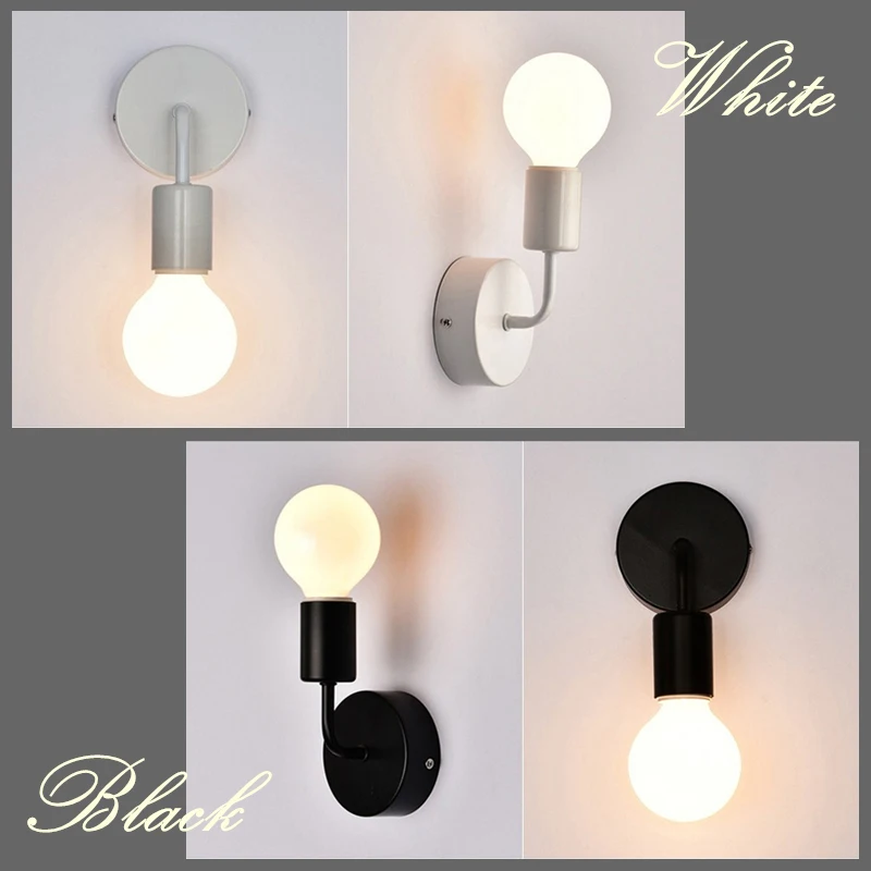 Nordic Modern Black Iron Wall Lamp 3