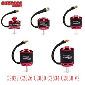 Surpass Hobby Outrunner Brushless Motor C2822 2826 2830 2834 2838 V2 r Aircraft 1