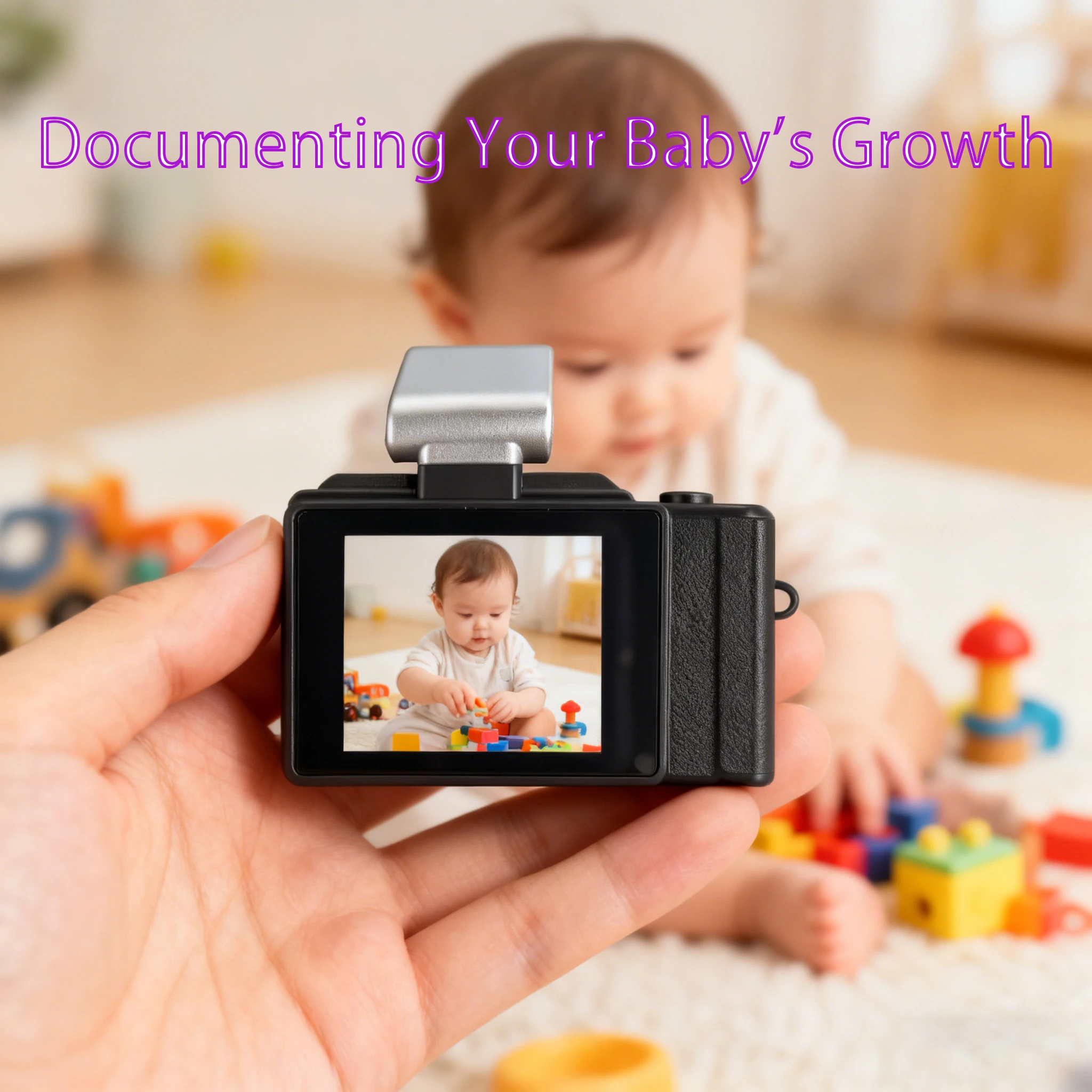 2025 New Mini Camera A816 Wearable Retro Camera 1080P HD 12MP Portable 4
