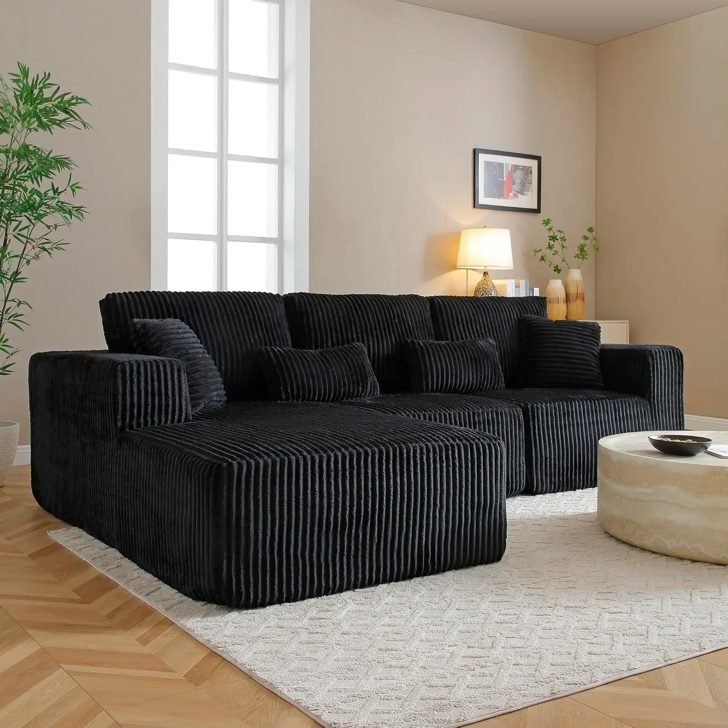 Modular Sectional Sofa Cloud Sectional Couch, 107 18