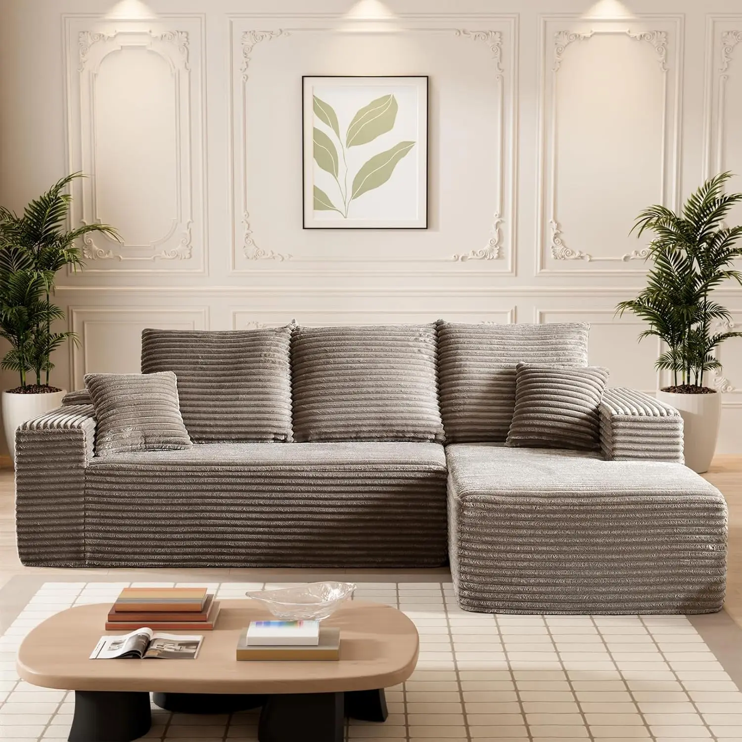 Modular Sectional Sofa Cloud Sectional Couch, 107 17