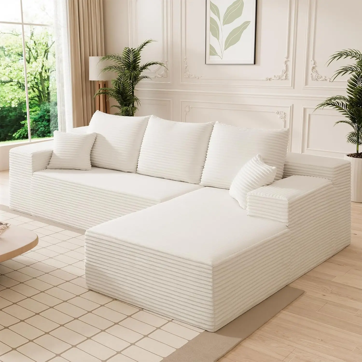 Modular Sectional Sofa Cloud Sectional Couch, 107 13