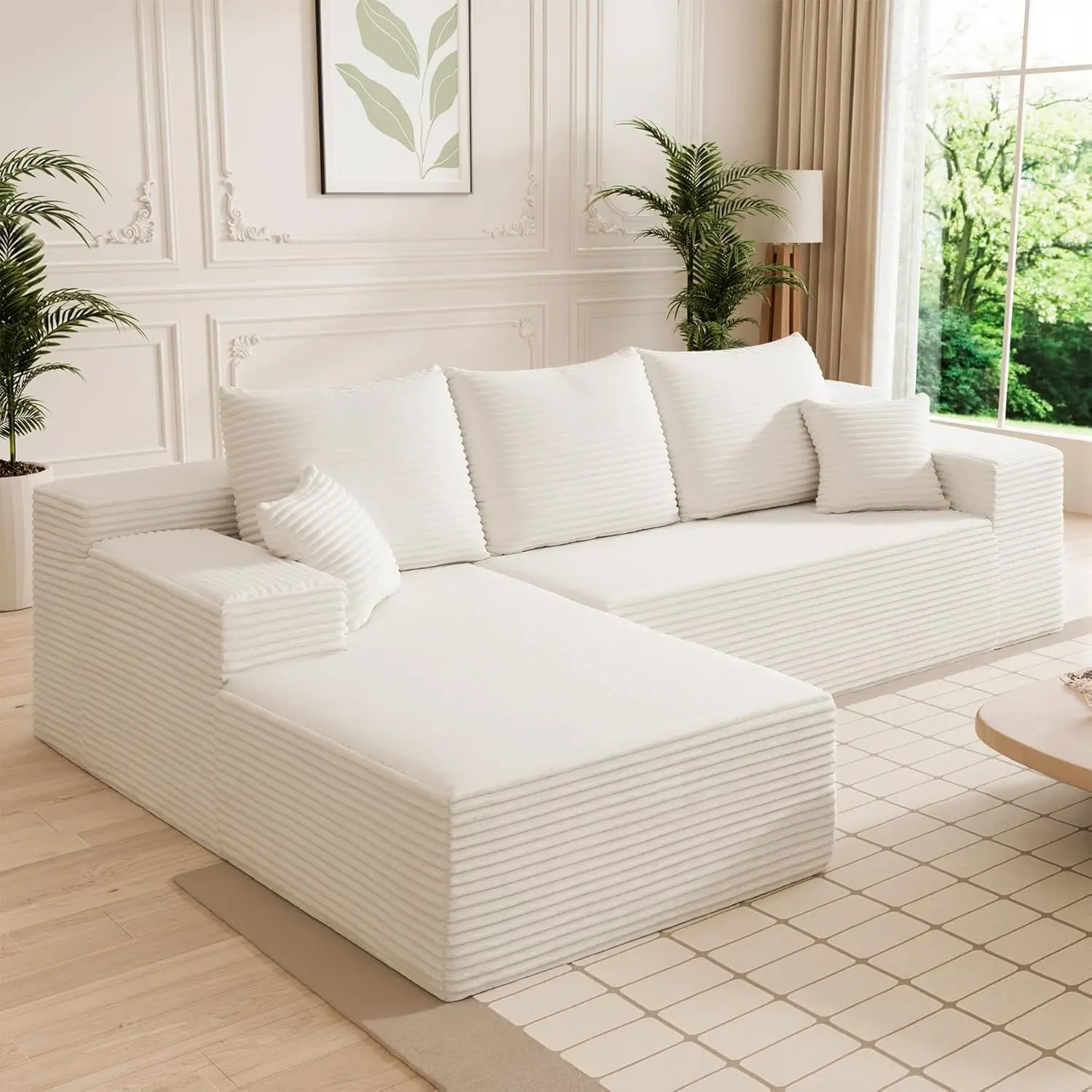 Modular Sectional Sofa Cloud Sectional Couch, 107 12