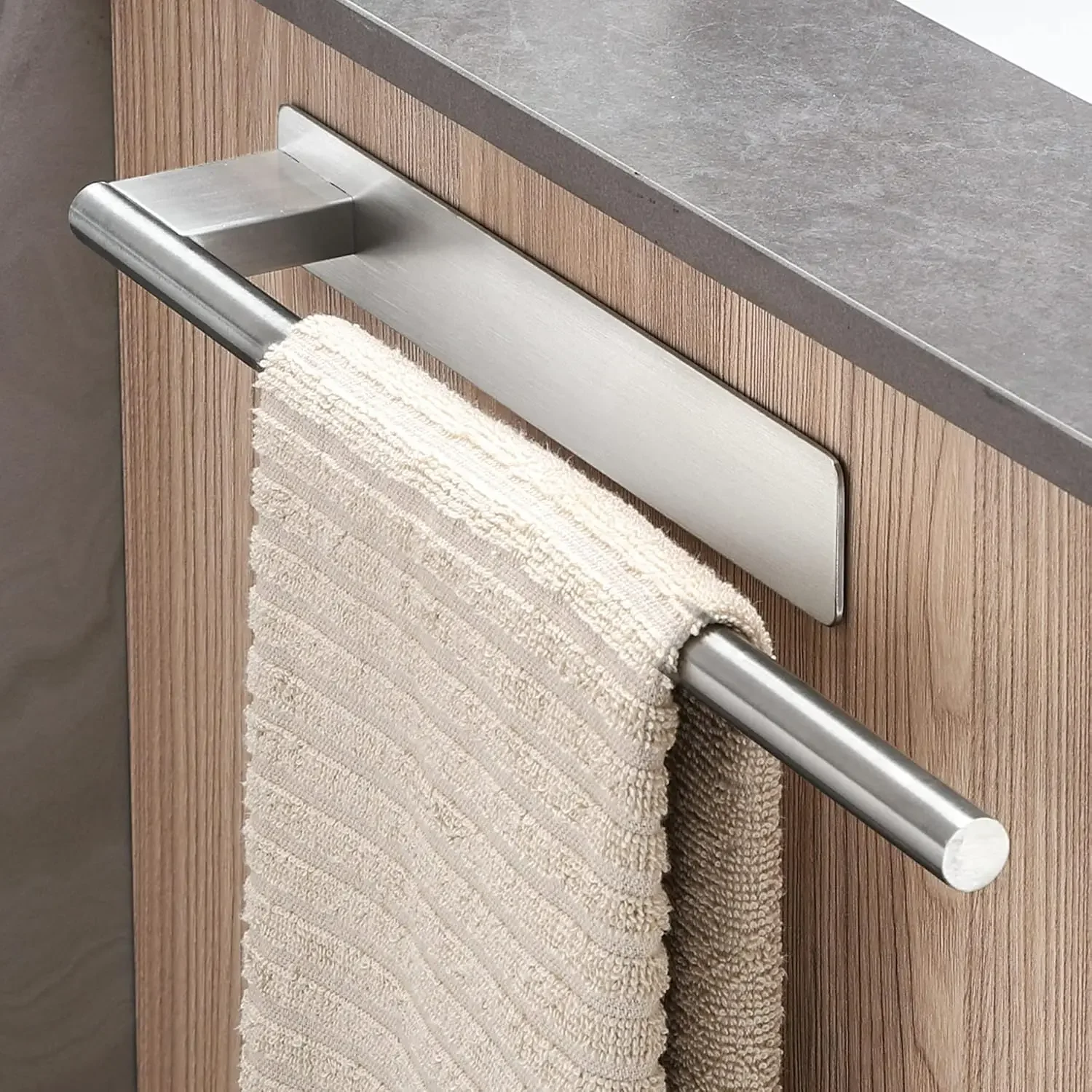 Stainless Steel Towel Bar Home Double-pole Set 9