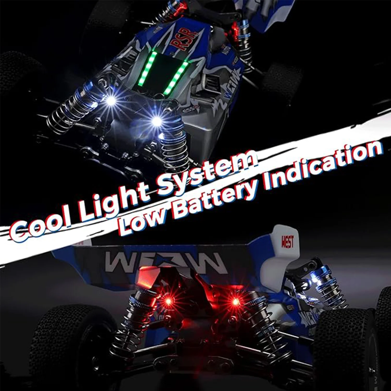 WLtoys144011 1/14 4WD RC Cars for Adults , Max 43 Mph Off-road 6