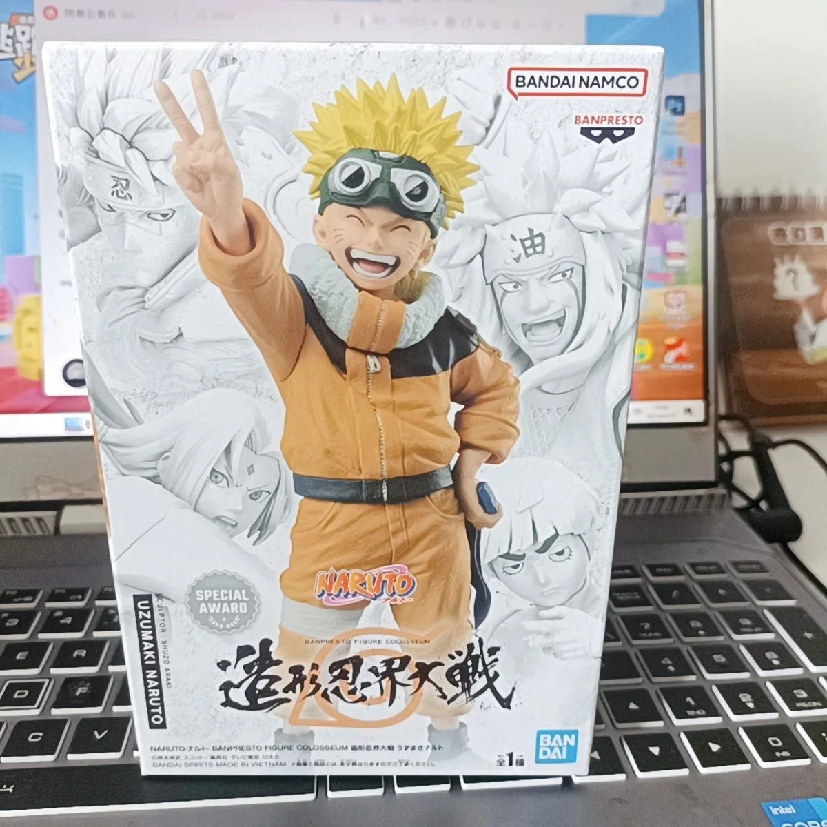 In Stock Original Bandai Banpresto Bfc Naruto World War Jiraiya Junior Naruto Tsunade Kakashi 9