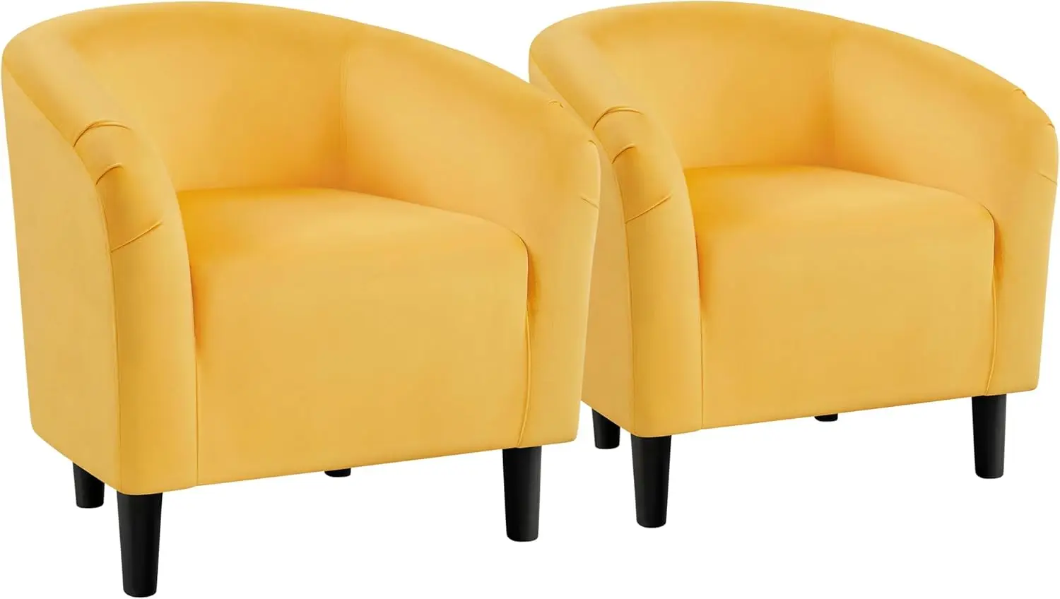 Yellow Chairs Set of 2, Accent Chair 13