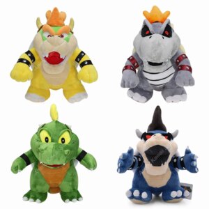 Mario Bros Plush Toys Wonder Bowser Jr. Anime Stuffed Cartoon Peluche Dolls Kids Gifts 1