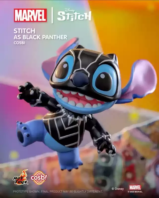 Original Blind Box Hottoys Marvel Stitch Cosbi Series Mystery Surprise Bot 23