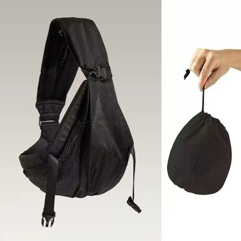 New Portable Baby Sling Front-carrying Portable Newborn Mini Sling, Single-shoulder Baby Breathable Carrier 4