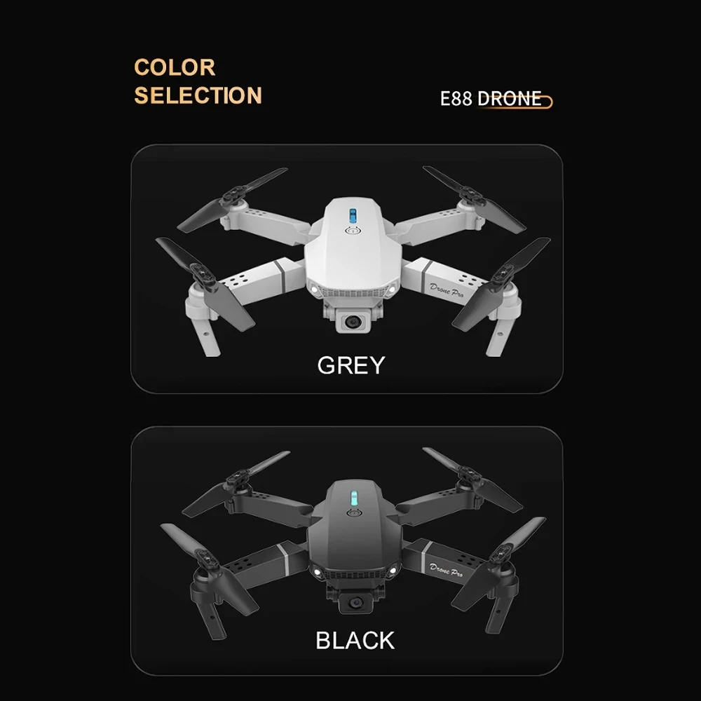 E88 RC Drone Professinal With 1080P Wide Angle HD Camera Foldable Helicopter 6