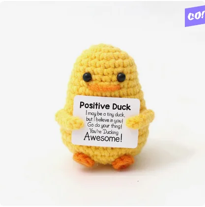 New Positive Energy Potato Hug Pocket Mini Handmade 13