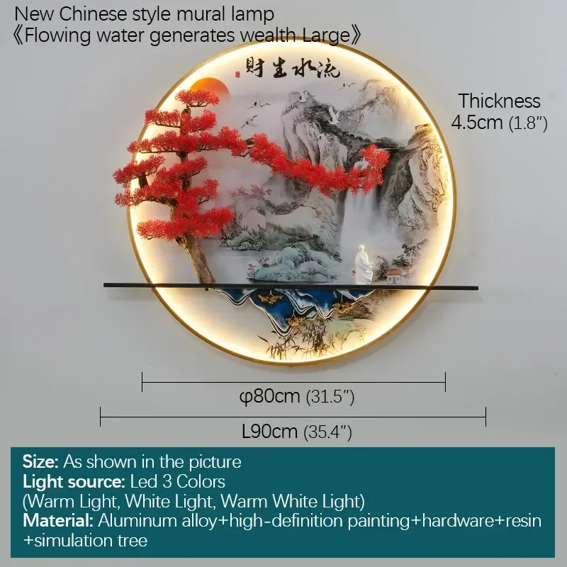 ELARA Modern Wall Picture Light 6
