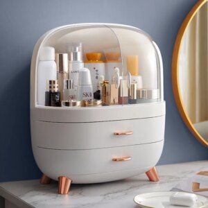 Makeup Container Polish Box Desktop Storage Organizer Makeup Drawer Large Box 1