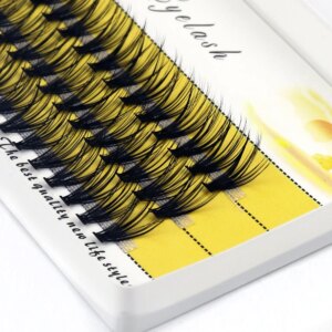 20/30D Mink Eyelashes Natural Eyelash bunches 1 box/60 bundle 3D Russian individual Eyelash 1