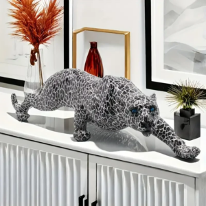 Resin Cheetah Fiugrine Modern 1