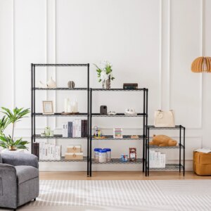 JHK 3-5 Tier Storage Bookshelf 1