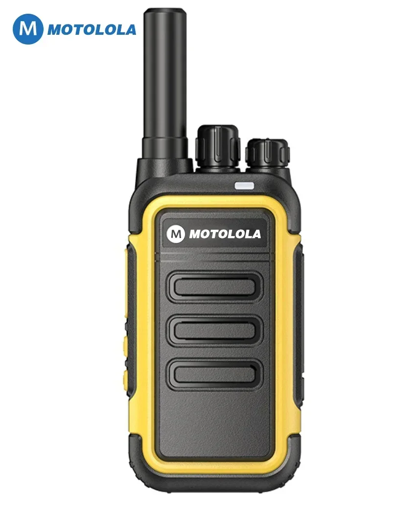 Motolola 2Pcs Mini Walkie Talkie Portable Two-Way Radio UHF Transceiver Set 3