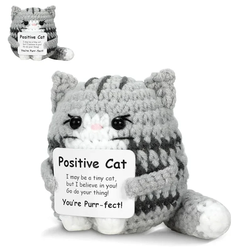Crochet Cat Doll Ornament 1