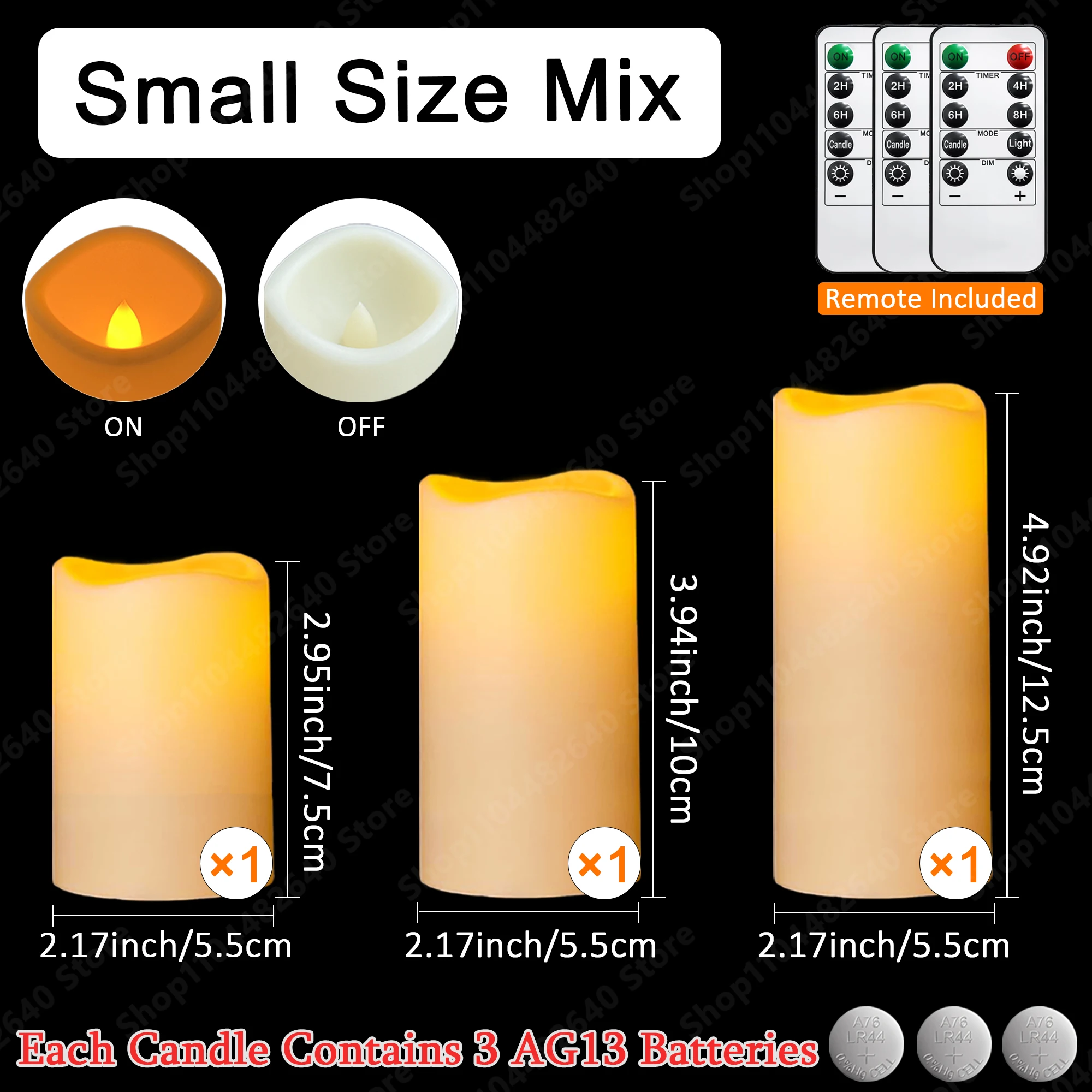 9-240Pcs Led Candles Flameless Candles 12