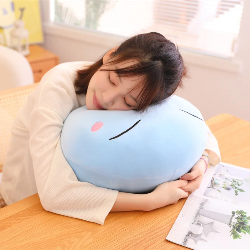 Rimuru Tempest Plush Toys Anime That Time I Got Reincarnated as a Slime Throw Pillow 3