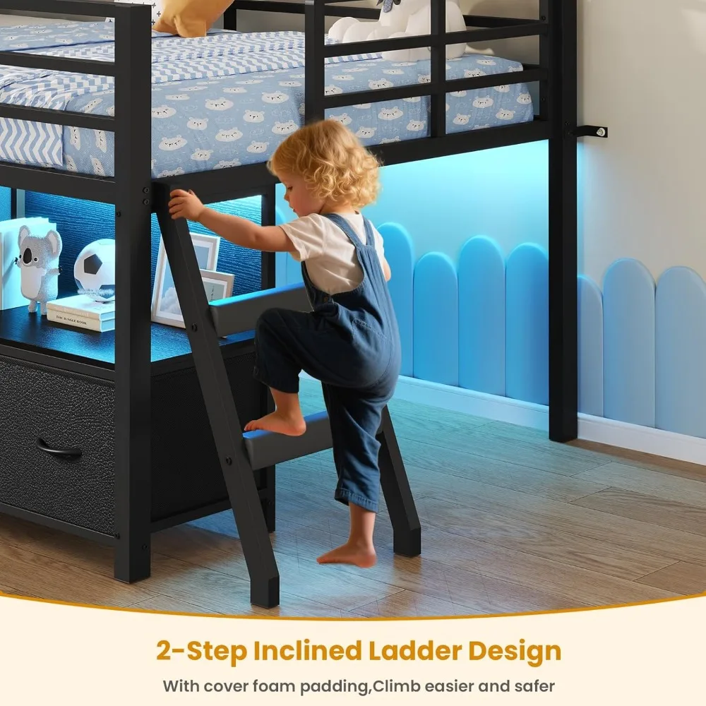 Twin Size Metal Kids
