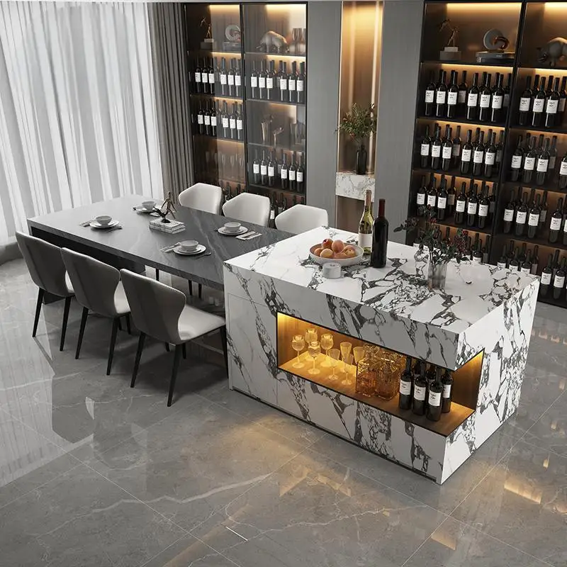 Custom Marble Kitchen Island 2