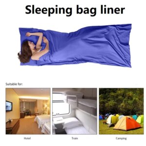 Sleeping Bag Liner Fleece Sleeping Bag Portable Ultra-light Polar Travel Sheets for Adults Camping Sleeping Bag SJDZ01 1