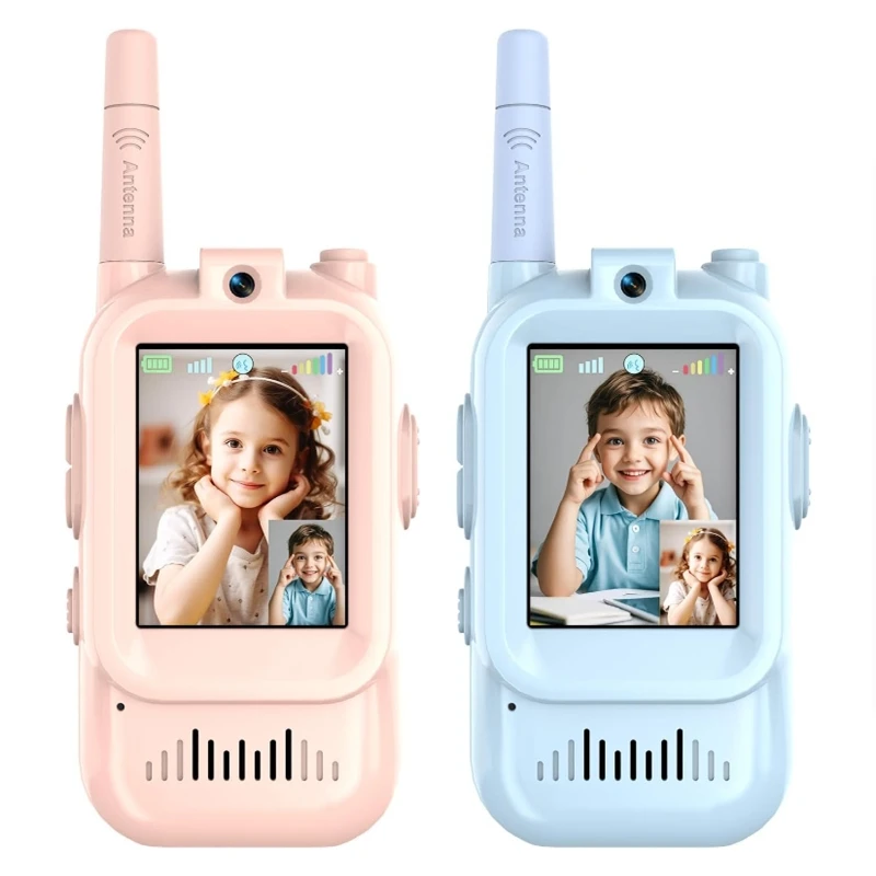 Kids Video Walkie Talkie with 2 7