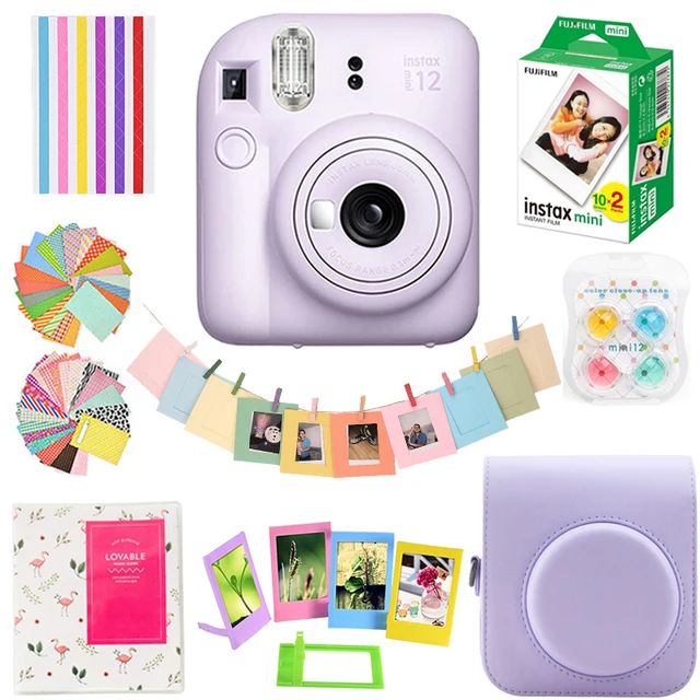 Genuine Fujifilm Instax Mini 12 Instant Camera With 20 Sheets Mini Film Paper Camera 13