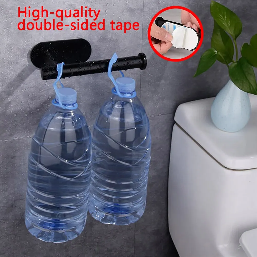 Adhesive Toilet Paper Holder Ktowel rack, bathroom holder 2