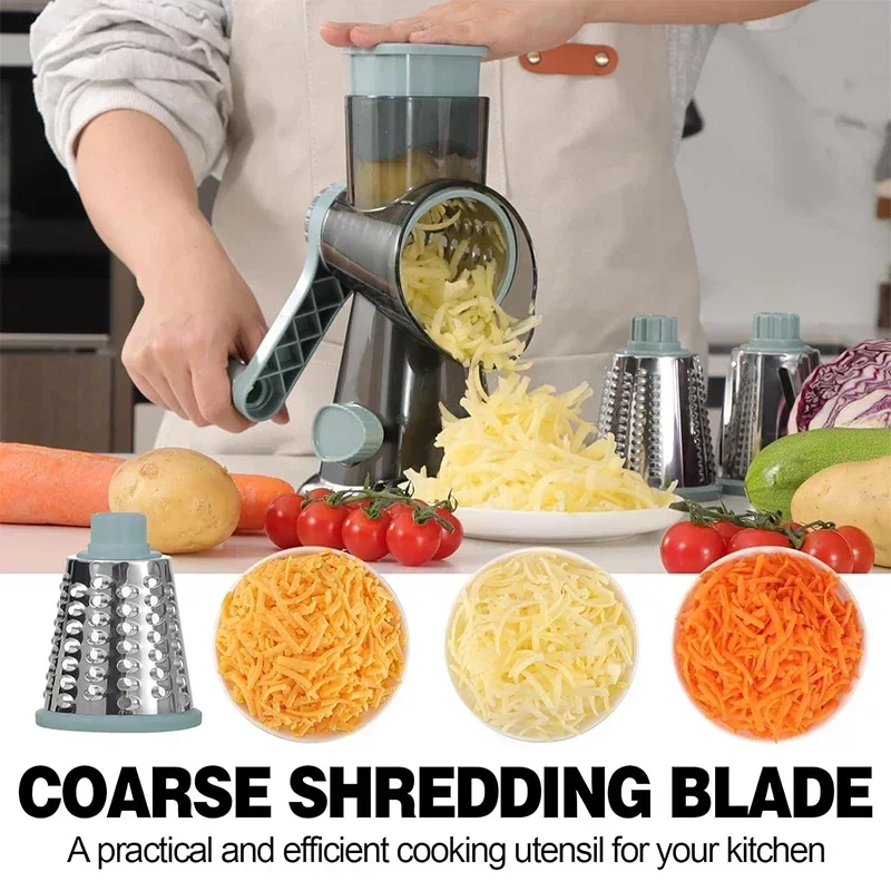 2025 3-in-1 Rotary Cheese Grater 3