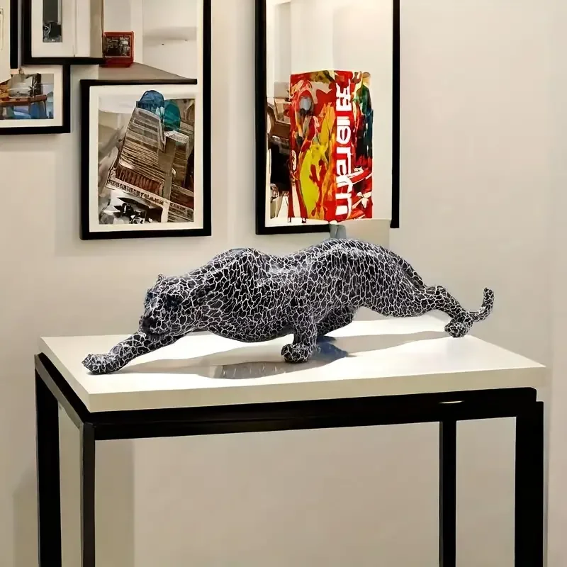 Resin Cheetah Fiugrine Modern 5