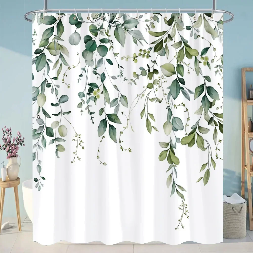 Beautiful Plant Flower Shower Curtain 13