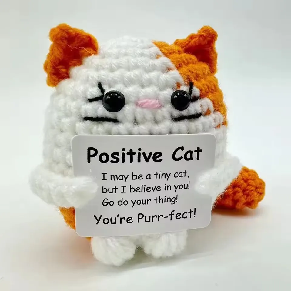 Crochet Cat Doll Ornament 11